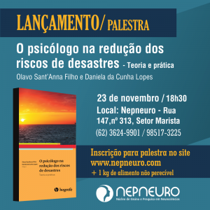 Livro sobre atuao de psiclogos frente a catstrofes ser lanado em Goinia