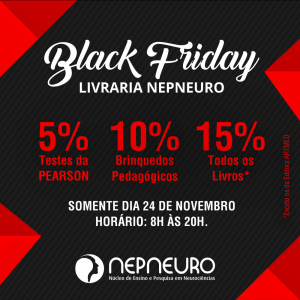 Nesta sexta-feira (24), Nepneuro participa da Black Friday